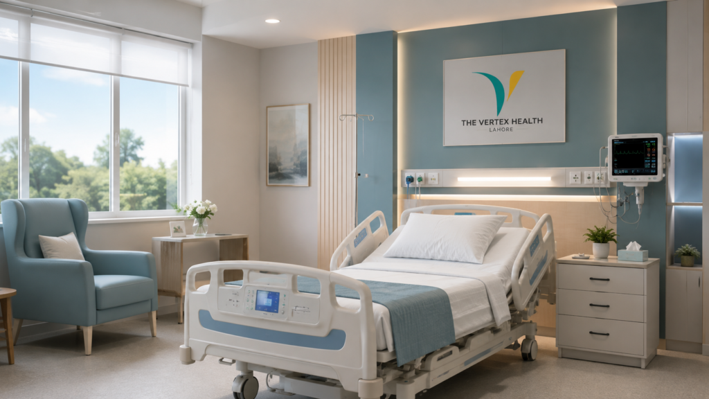 plastic surgery recovery room in Lahore